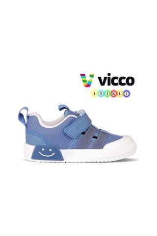 Vicco Momo 346.b24y.145 Anatomik Taban Erkek Çocuk Işıklı Spor Ayakkabı Kot 22-25 Kot