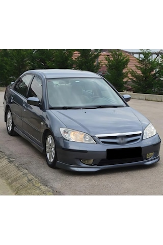 Honda Civic Vtec2 Typer Ön Ek Karlık Mat Siyah Plastik 2004 2003 2006 Makyajlı Kasa Karlık+bodykit+ek