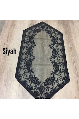 Örme Tül Sehpa Örtüsü 40 x 90