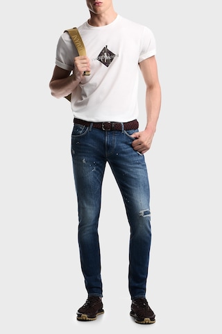 Emporio Armani Pamuklu Slim Fit Düşük Bel Jeans Erkek Kot Pantolon Em000121 Af27790 Mb002 Lacivert
