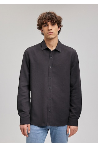 Mavi - Siyah Gömlek 8810217-900 - (534222710) Siyah