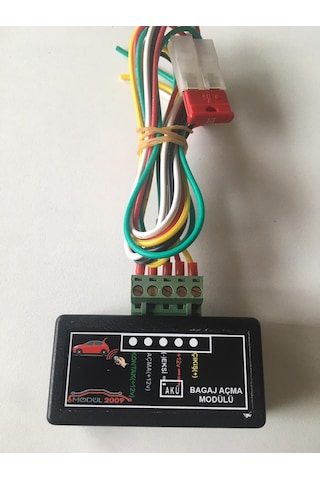 Uzaktan Kumanda Ile Bagaj Açma Modülü
