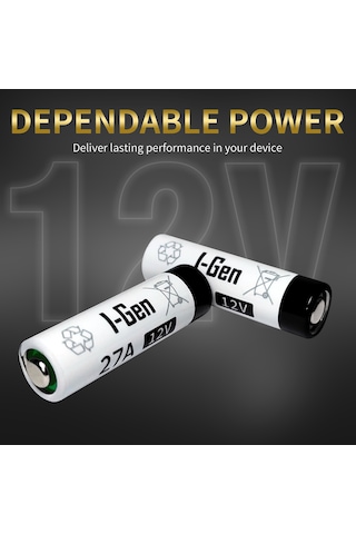 I-Gen 27A Pil 5'li Paket 12V MN27 (27A / A27 / L828)