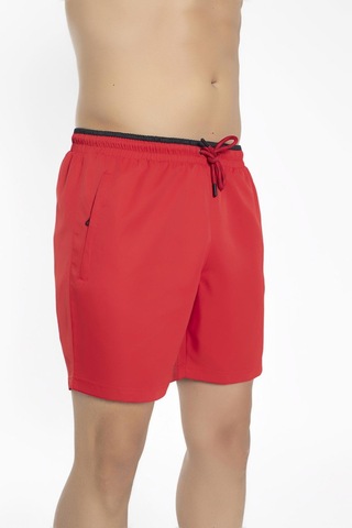 Erkek Maraton Deniz Şortu Kırmızı