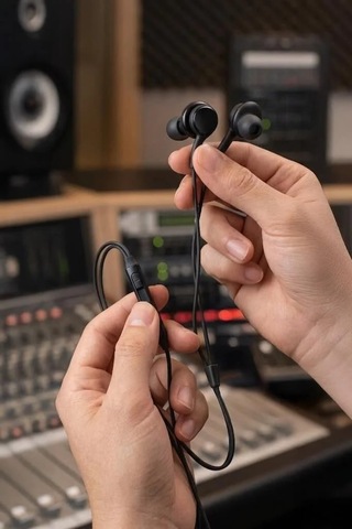 Delux Serisi Kablolu Kulaklık S10 Siyah Teknik Cihaz İletişim Aracı Elektronik Parça