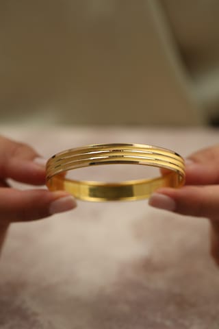 1 Cm Trabzon Hasır Altın Bilezik