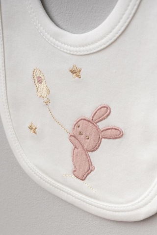 Bebitof %100 Pamuk Sarılan Ayıcık Tavşan Desenli 5 Parça Yenidoğan Hastane Çıkışı Zıbın Seti Bbtf.ksmn.20123.48 Somon