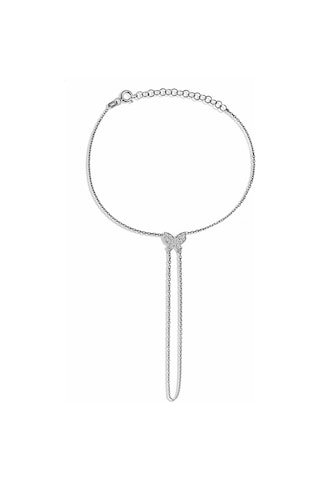 Kelebek Motifli Gümüş Şahmeran Gümüş