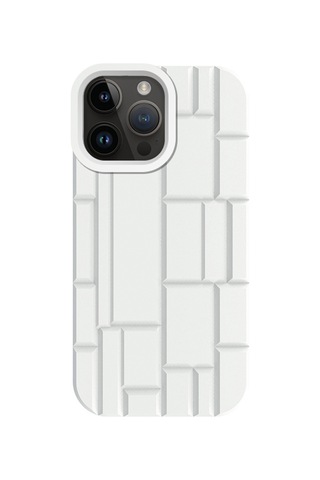 Apple Uyumlu iPhone 14 Pro Max Kılıf Rubicon Desenli Silikon Kapak