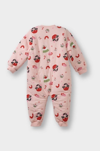 Defacto Kız Bebek 1,6 Tog Elyaf Desenli Tulum F3565a525wnpn127 Pembe-pn127