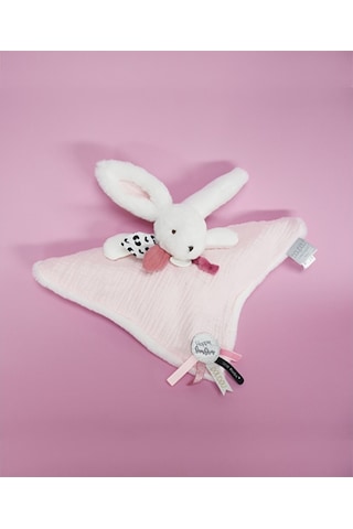Doudou Hediye Kutulu Pembe Tavşan Uyku Arkadaşı 25 Cm