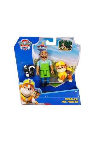 Spin Masters Spm-6072983 Paw Patrol Çoklu Hikaye Figür Seti Rubbl