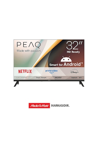 Peaq 32A7000 32" Android Smart Hd Led Tv