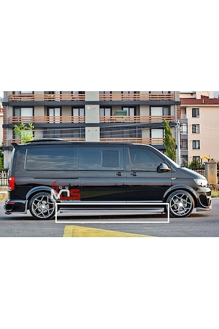 Vw Transporter T7 Uzun Şase Marşpiyel Fiberglass Boyasız