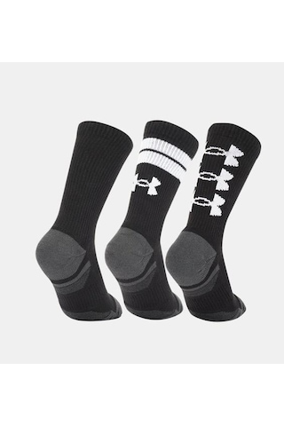 Under Armour Performance Tech Nov 3pk Crew Mid Çorap-31779 Siyah