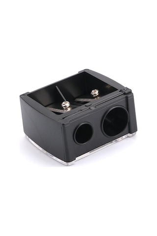 Kaş Dudak Kalemi Eyeliner Kalemi İçin Çift Delikli Ruj Kalemtıraş