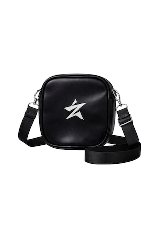 Zaee Star Baskılı Crossbody Bag Siyah
