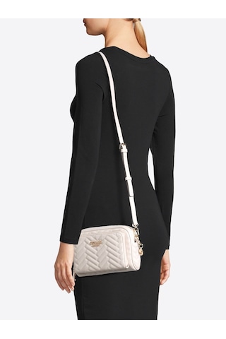Guess Anning Kapitoneli Mini Kadın Çapraz Çanta Hwqg9508140 Taş