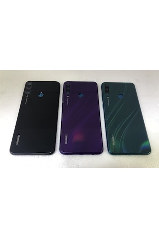 Huawei Y6p Kasa Arka Kapak Pil Kapağı - Siyah