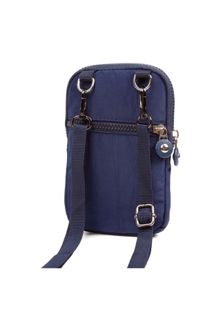 Newish Polo Suya Dayanıklı Krinkıl Kumaş Lacivert Kadın Çapraz Omuz Ve Bel Çantası - Kadın Lacivert