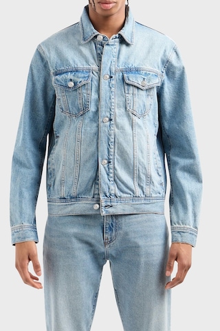 Armani Exchange Erkek Kot Ceket 8nzbp4 Z2p1z 1500 Mavi Mavi