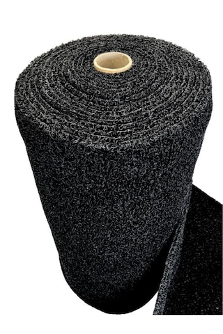 Siyah Kıvırcık Yolluk En 120 Cm Kalınlık 14 Mm