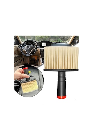 Araç Oto Araba Klima Havalandırma Detaylı Temizlik Fırçası Premium Yumuşak Tüylü Saplı