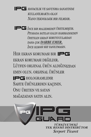 Eken H9R Aksiyon Kamera ile uyumlu IPG Ekran Koruyucu (2 Adet)