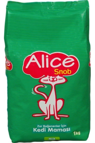 Alice Snob Mix Zor Beğenen Yetişkin Kedi Maması 12 x 1 KG