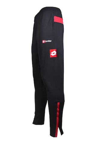 Lotto Erkek Eşofman Altı N3452 Pants Costa Pl Siyah - Kırmızı