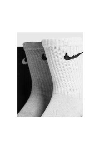Nike Dri Fit Everday Cotton 3 Lü Spor Çorap Çok Renkli