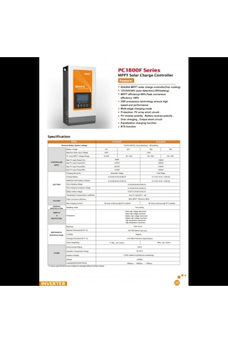 Lexron 80a Mppt Solar Şarj Kontrol Cihazı