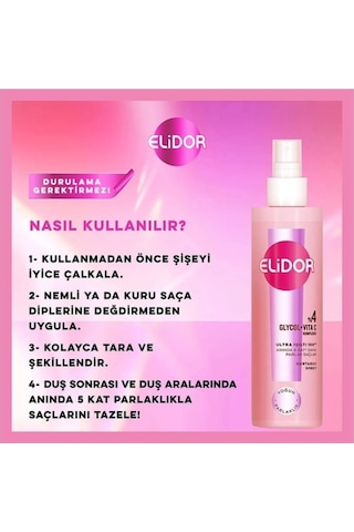Elidor Glycol + Vita C Ultra Işıltı 100 Kurtarıcı Sprey 200ml