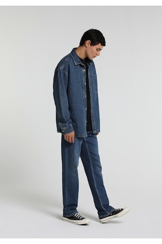 Colin's Colins Relaxed Straight Fit Erkek Dark İndigo Denim Jean Pantolon Cl1082952 Q1.v1 Dn45237