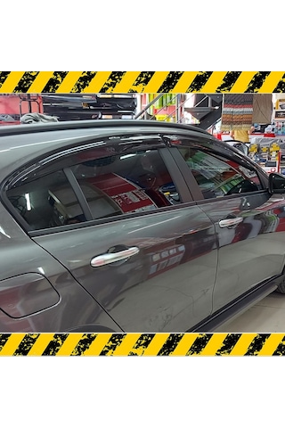 Fiat Egea Cross Mügen Cam Rüzgarlığı 2021 Sonrası 4 Lü Set N11.12263