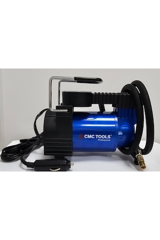 Cmc Araç Hava Kompresörü 12v Çakmaklık Girişli Tek Piston - Araç Lastik Pompası 0 - 150 Psı 0 - 10 Bar