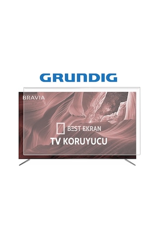 Grundig 75 Gku 700 Tv Ekran Koruyucu - Grundig 75" İnç 190 Ekran Google Smart Ekran Koruyucu