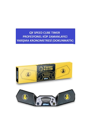 Qy Zeka Küpü Zamanlayıcı - Speed Cube Timer - Sabır Küpü Kronometresi - Wca Uyumlu