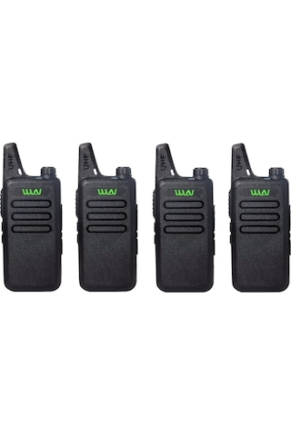 Wln Kd-c1 Pmr El Telsizi 4'lü Full Set + Kulaklık