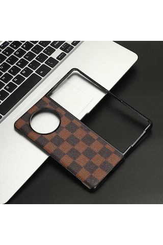 Tecno Phantom V Fold Dama Desenli Plastik Koruma Kılıf-al4226
