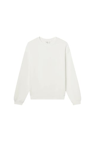 Frame Unisex Tonal Logo Crewneck - Krem Cream