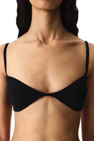 Penti Siyah Mollie Bandeau Bikini Üstü