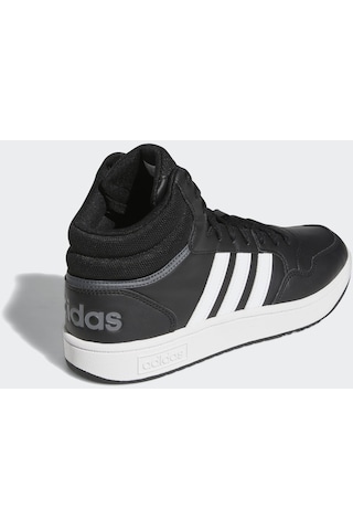 Adidas Gw3020 Hoops 3.0 Mıd Erkek Günlük Spor Ayakkabısı Siyah