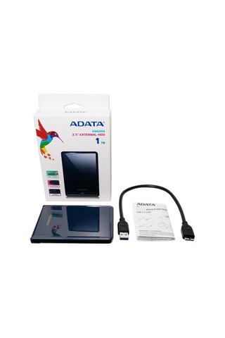 Adata AHV620S-1TU3-CBL 2 TB 2.5'' USB 3.1 Taşınabilir Disk