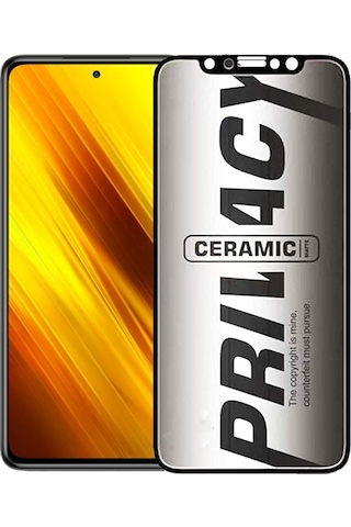 Poco X3 Nfc Hayalet Ekran Koruyucu Mat Seramik Kırılmaz Cam