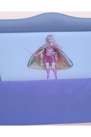 Başlık Dk Tek Kişilik 90'lık Barbie Model Suni Deri Açık Mor Kumaş El Yapım