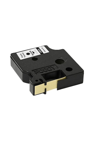 Dymo D1 Muadili Etiket Plastik Şeffaf - 12 Mm X 7 Mt - 45010 - Eko Paket 5 Li