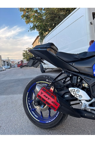 Yamaha Mt-25 Egzoz Koruması Kırmızı