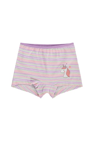 Civil Girls Civil Kız Çocuk Unicorn Kız Çocuk 2'li Boxer Likralı Süprem Baskılı Okul Kreş Ve Günlük Kullanım Çok Renkli