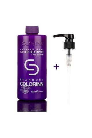 Colorinn Stardust Silver Mor Şampuan 500 ML